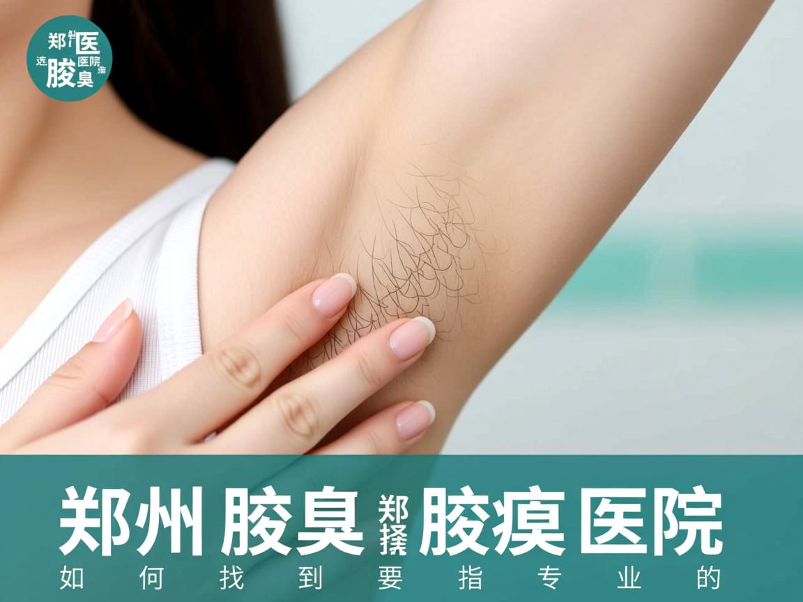 郑州腋臭医院选择指南，如何找到专业的郑州腋臭医院