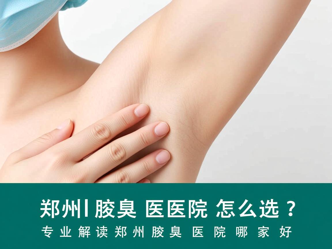 郑州腋臭医院怎么选？专业解读郑州腋臭医院哪家好