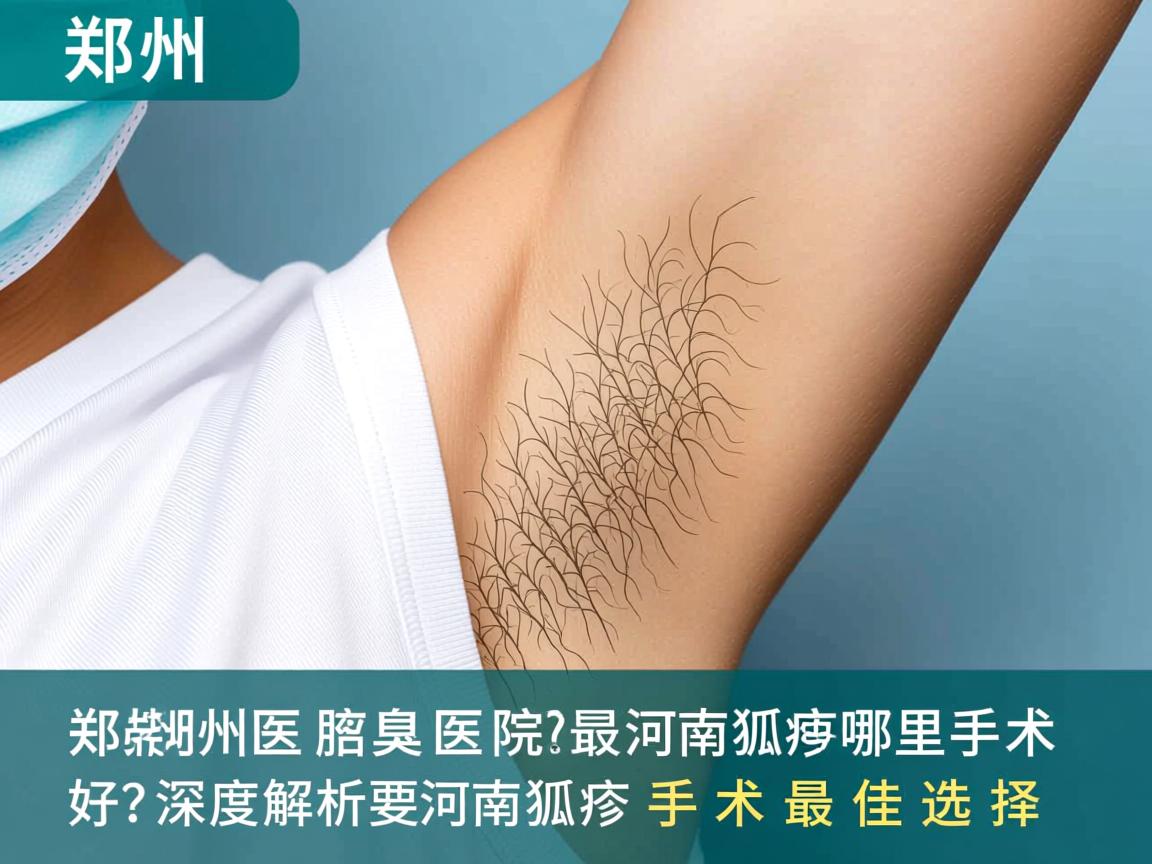 郑州附医腋臭医院,河南狐臭哪里手术最好?深度解析河南狐臭手术最佳选择 郑州附医腋臭医院,河南狐臭哪里手术最好?深度解析河南狐臭手术最佳选择