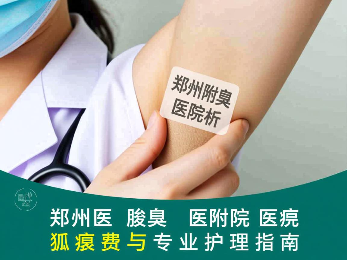 郑州附医腋臭医院解析，郑州附医医院治狐臭费用与专业护理指南