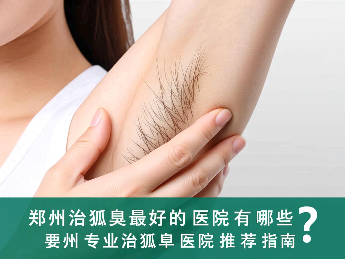 郑州治狐臭最好的医院有哪些？郑州专业治狐臭医院推荐指南
