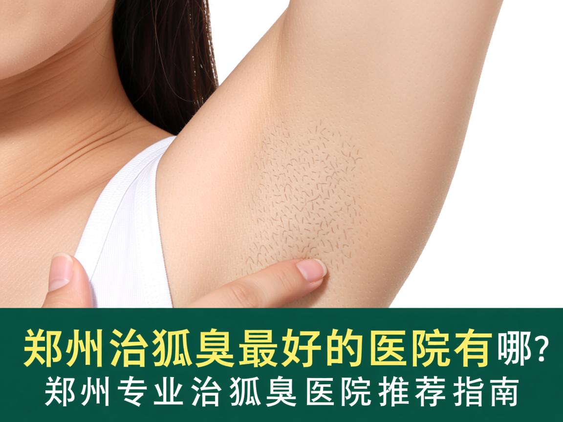 郑州治狐臭最好的医院有哪些？郑州专业治狐臭医院推荐指南