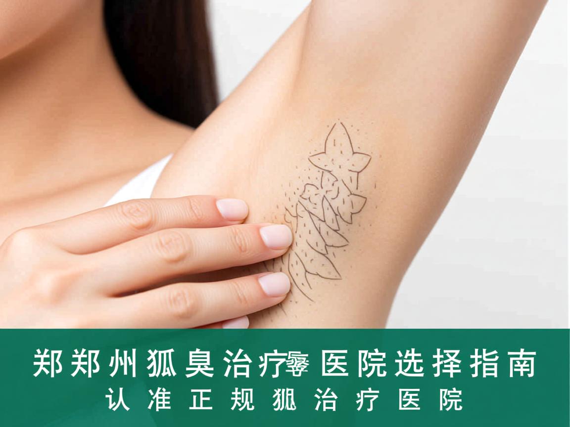 郑州狐臭治疗医院选择指南，认准正规狐臭治疗医院