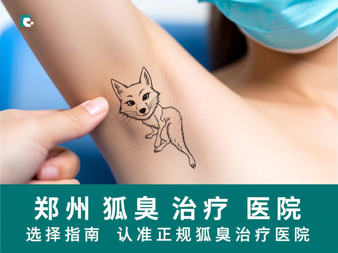 郑州狐臭治疗医院选择指南，认准正规狐臭治疗医院