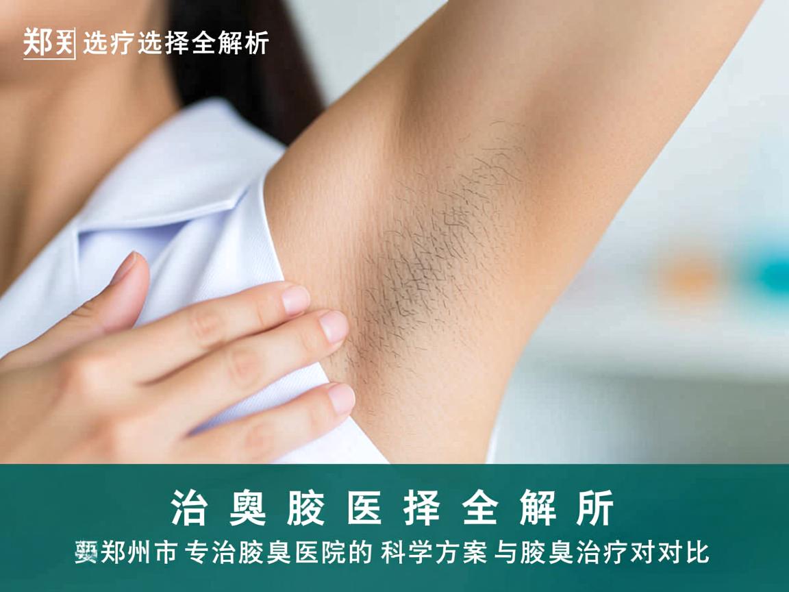 腋臭治疗选择全解析，郑州市专治腋臭医院的科学方案与腋臭治疗对比