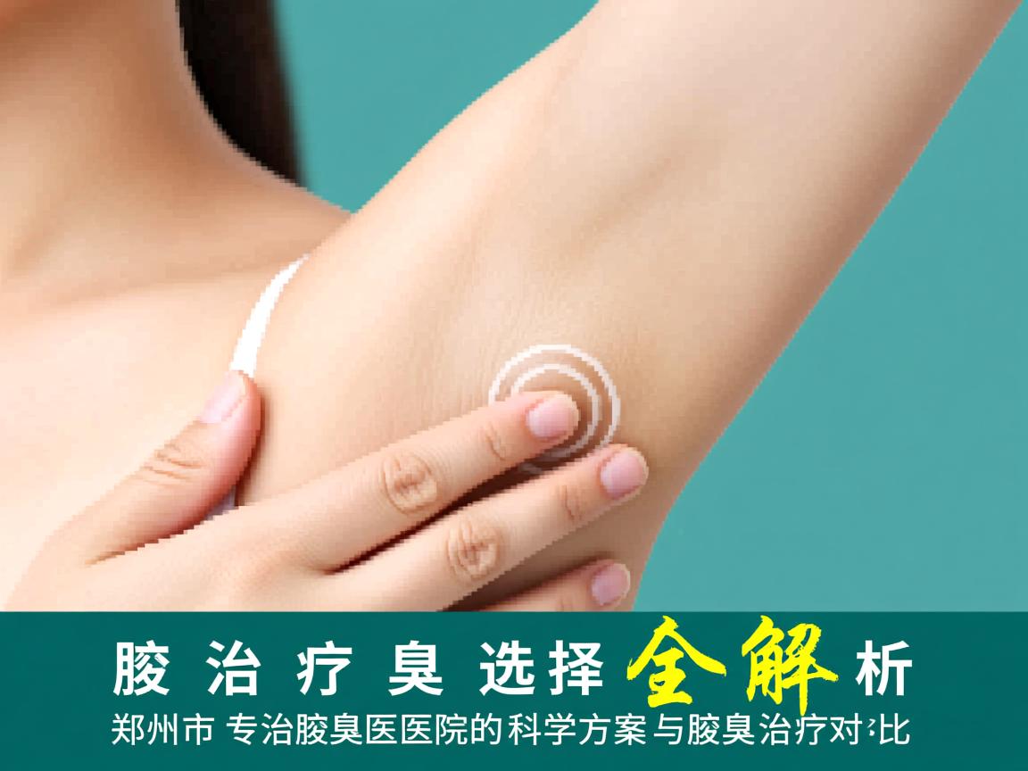 腋臭治疗选择全解析，郑州市专治腋臭医院的科学方案与腋臭治疗对比