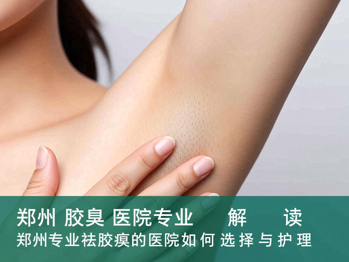 郑州腋臭医院专业解读，郑州专业祛腋臭的医院如何选择与护理