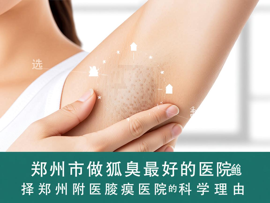 郑州市做狐臭最好的医院，选择郑州附医腋臭医院的科学理由