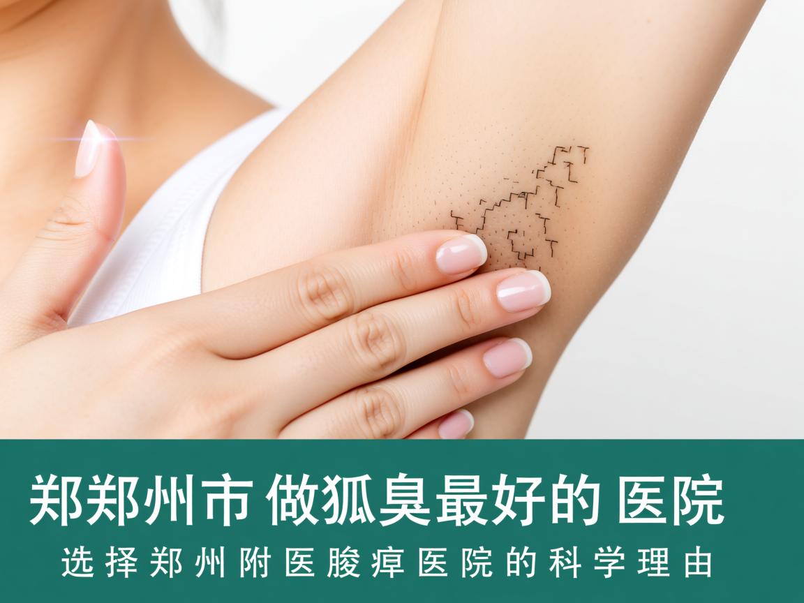 郑州市做狐臭最好的医院，选择郑州附医腋臭医院的科学理由