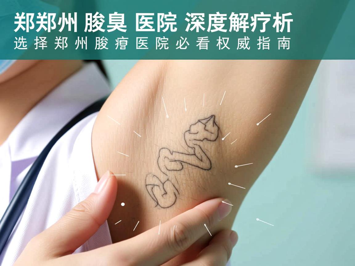 郑州腋臭医院深度解析，选择郑州腋臭医院必看的权威指南