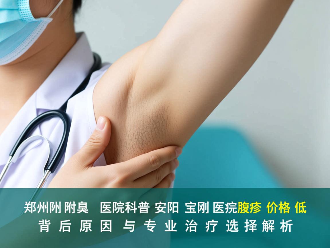 郑州附医腋臭医院科普,安阳宝刚医院腋臭价格低,背后原因与专业治疗选择解析 郑州附医腋臭医院科普,安阳宝刚医院腋臭价格低,背后原因与专业治疗选择解析