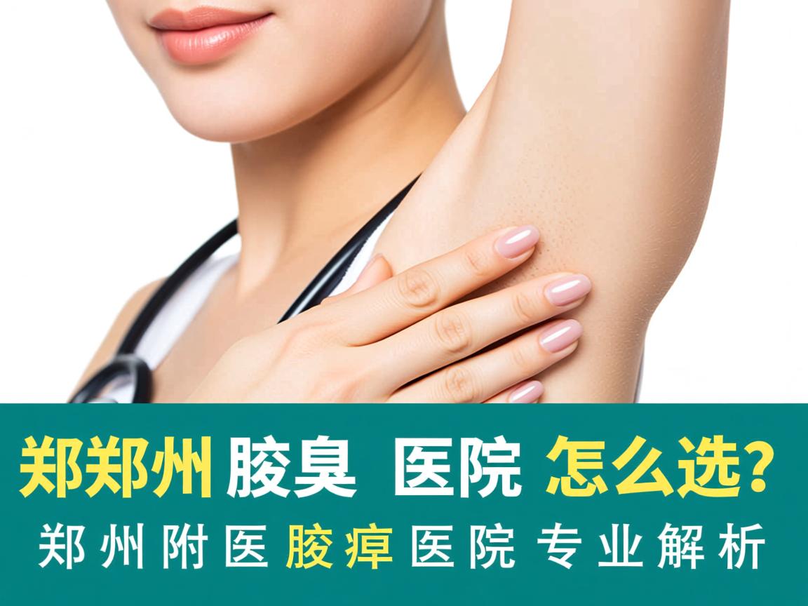 郑州腋臭医院怎么选？郑州附医腋臭医院专业解析