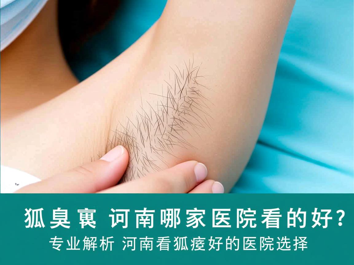 狐臭河南哪家医院看的好？专业解析河南看狐臭好的医院选择