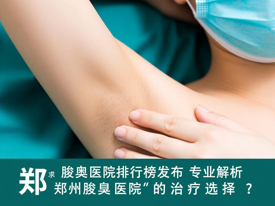 郑州腋臭医院排行榜发布,专业解析郑州腋臭医院的治疗选择 郑州腋臭医院排行榜发布,专业解析郑州腋臭医院的治疗选择