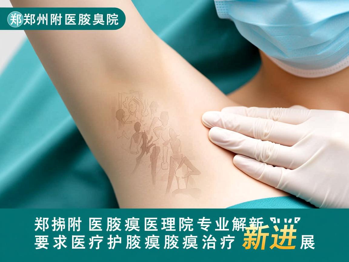 郑州附医腋臭医院专业解析，腋臭医疗护理与腋臭治疗新进展