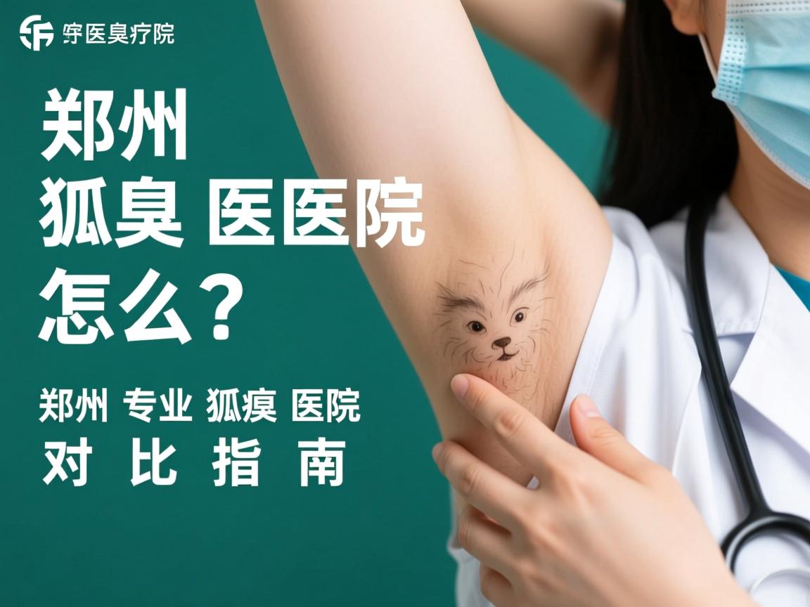 郑州狐臭医院怎么选？郑州专业狐臭医院对比指南