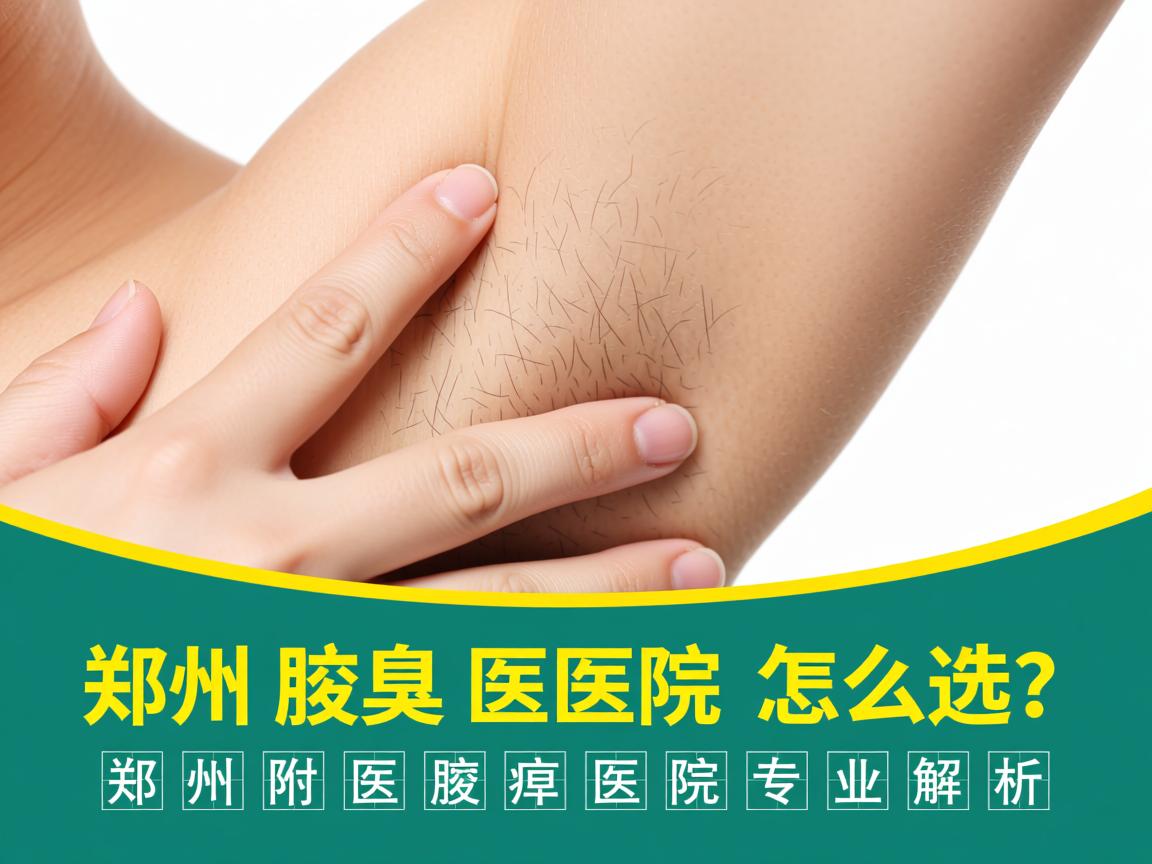郑州腋臭医院怎么选？郑州附医腋臭医院专业解析