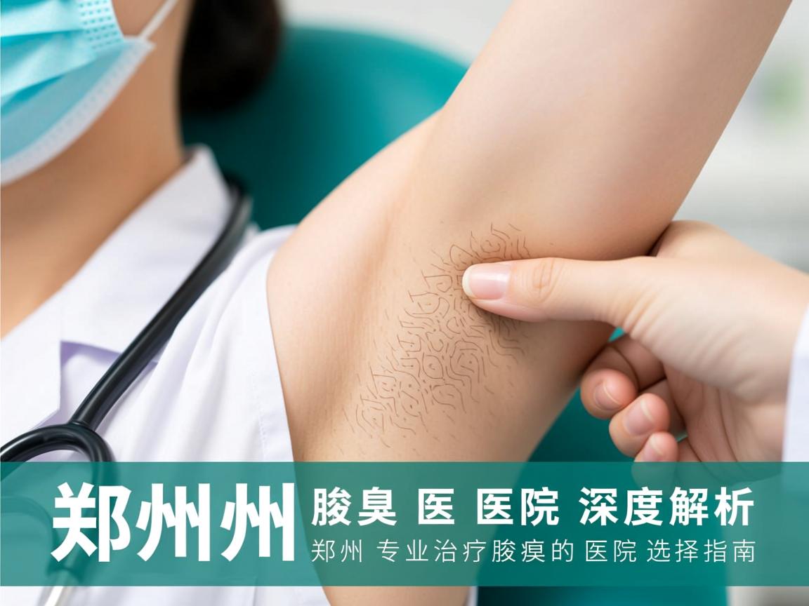 郑州腋臭医院深度解析，郑州专业治疗腋臭的医院选择指南