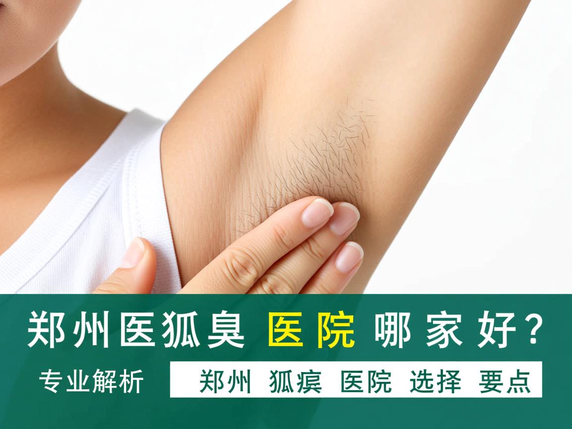 郑州狐臭医院哪家好？专业解析郑州狐臭医院的选择要点