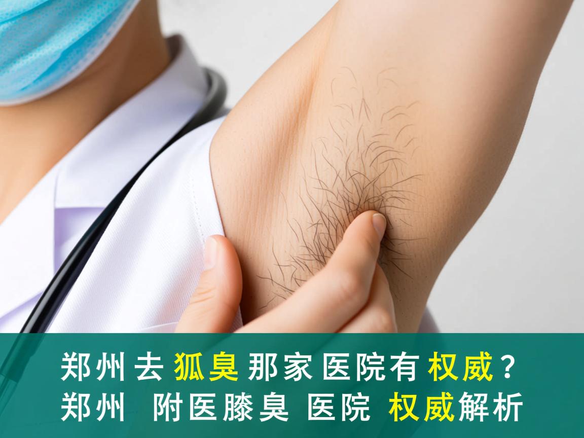郑州去狐臭那家医院有权威？郑州附医腋臭医院权威解析