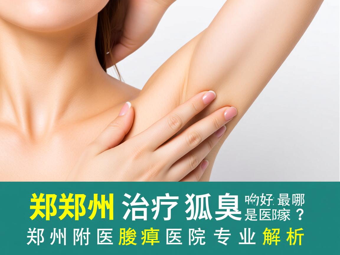 郑州治疗狐臭最好的医院是哪家？郑州附医腋臭医院专业解析