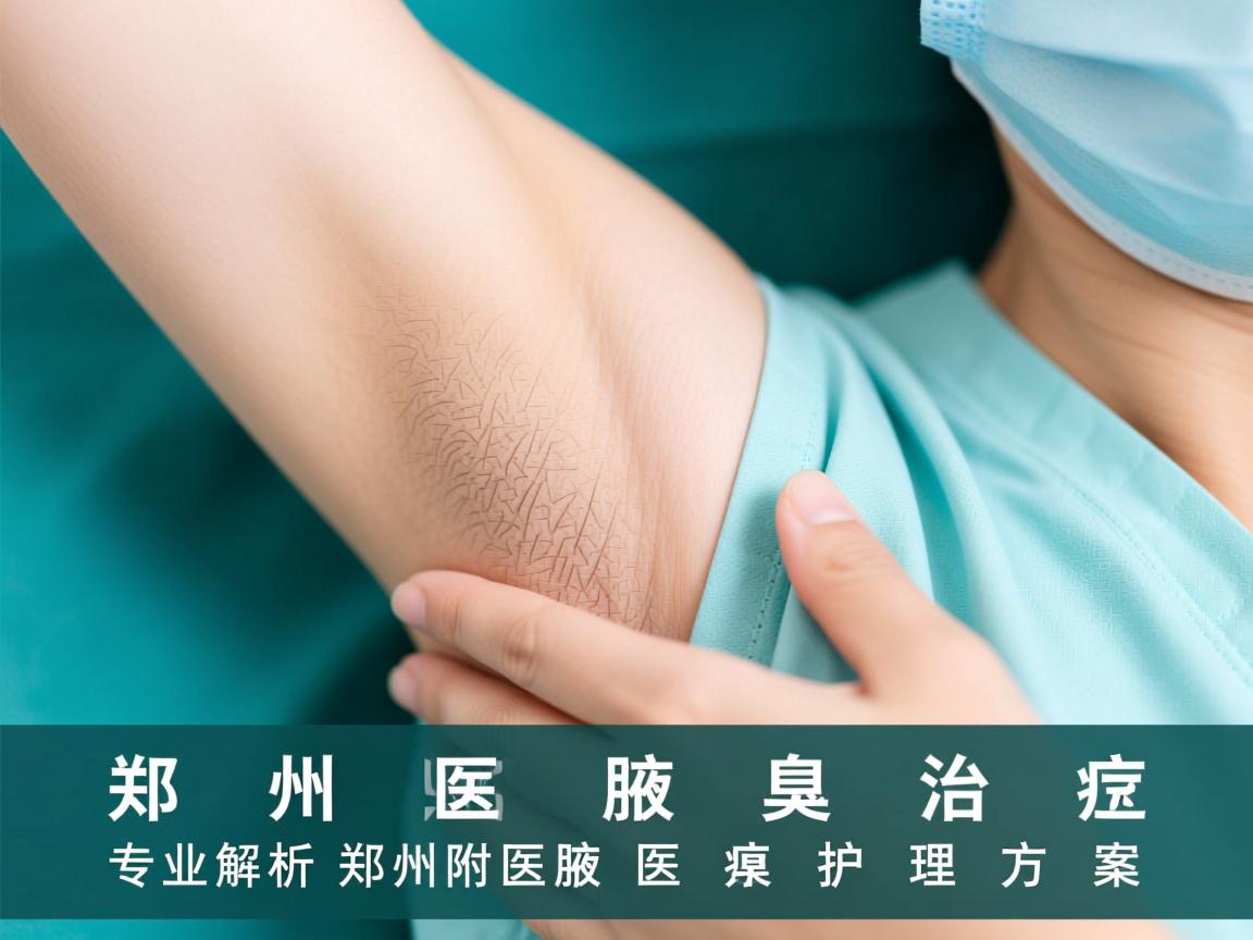 郑州附医腋臭治疗，专业解析郑州附医腋臭医疗护理方案