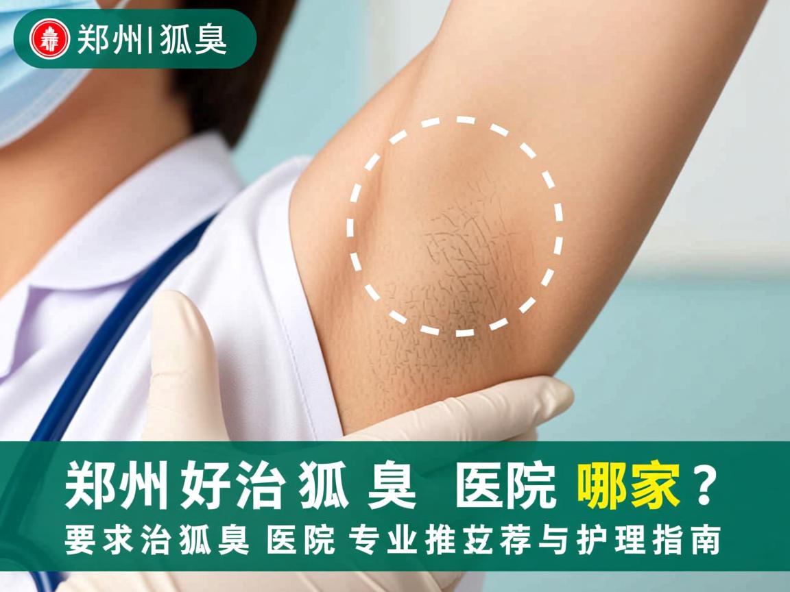 郑州治狐臭医院哪家好？郑州治狐臭医院专业推荐与护理指南
