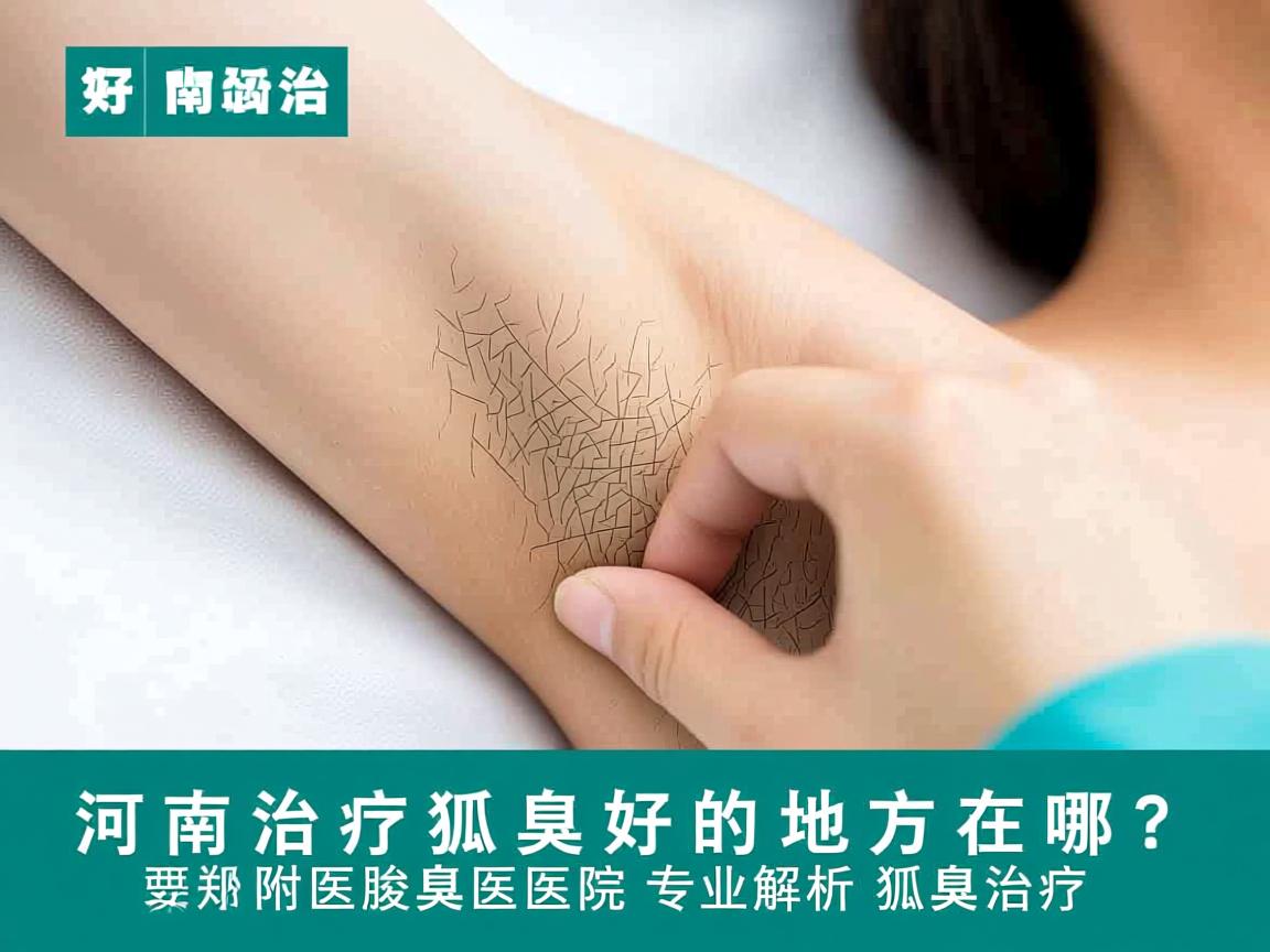 河南治疗狐臭好的地方在哪？郑州附医腋臭医院专业解析狐臭治疗