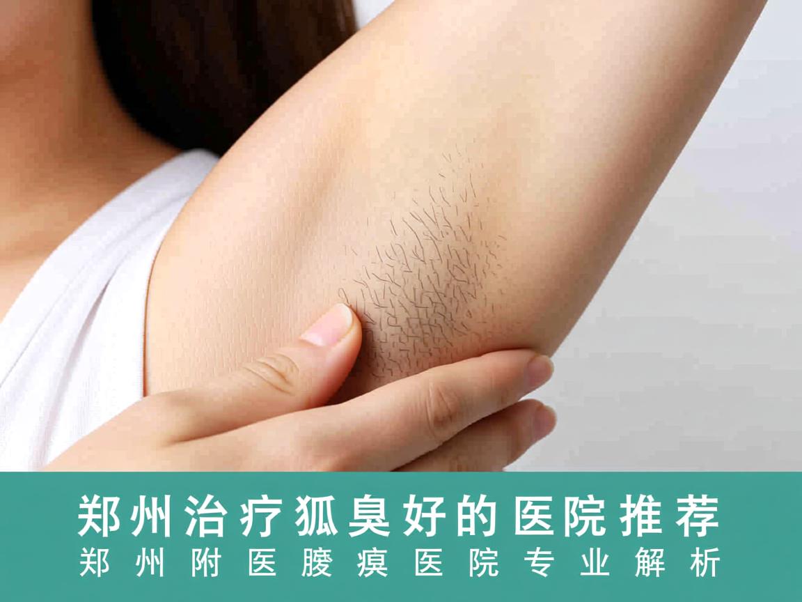 郑州治疗狐臭好的医院推荐，郑州附医腋臭医院专业解析