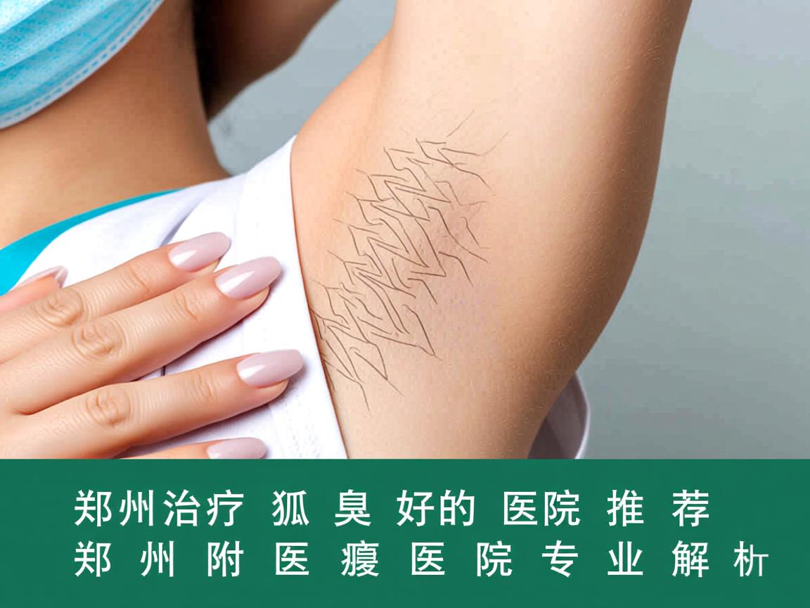 郑州治疗狐臭好的医院推荐，郑州附医腋臭医院专业解析