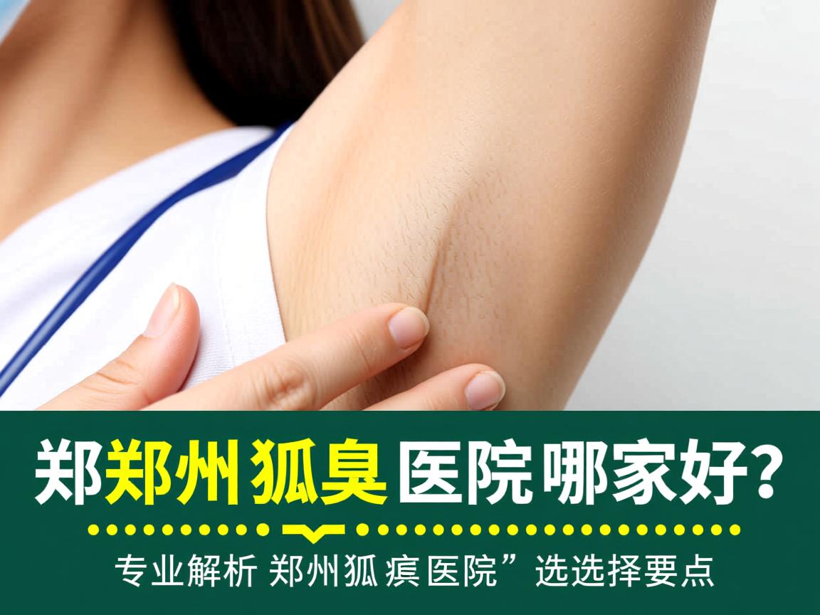 郑州狐臭医院哪家好？专业解析郑州狐臭医院的选择要点