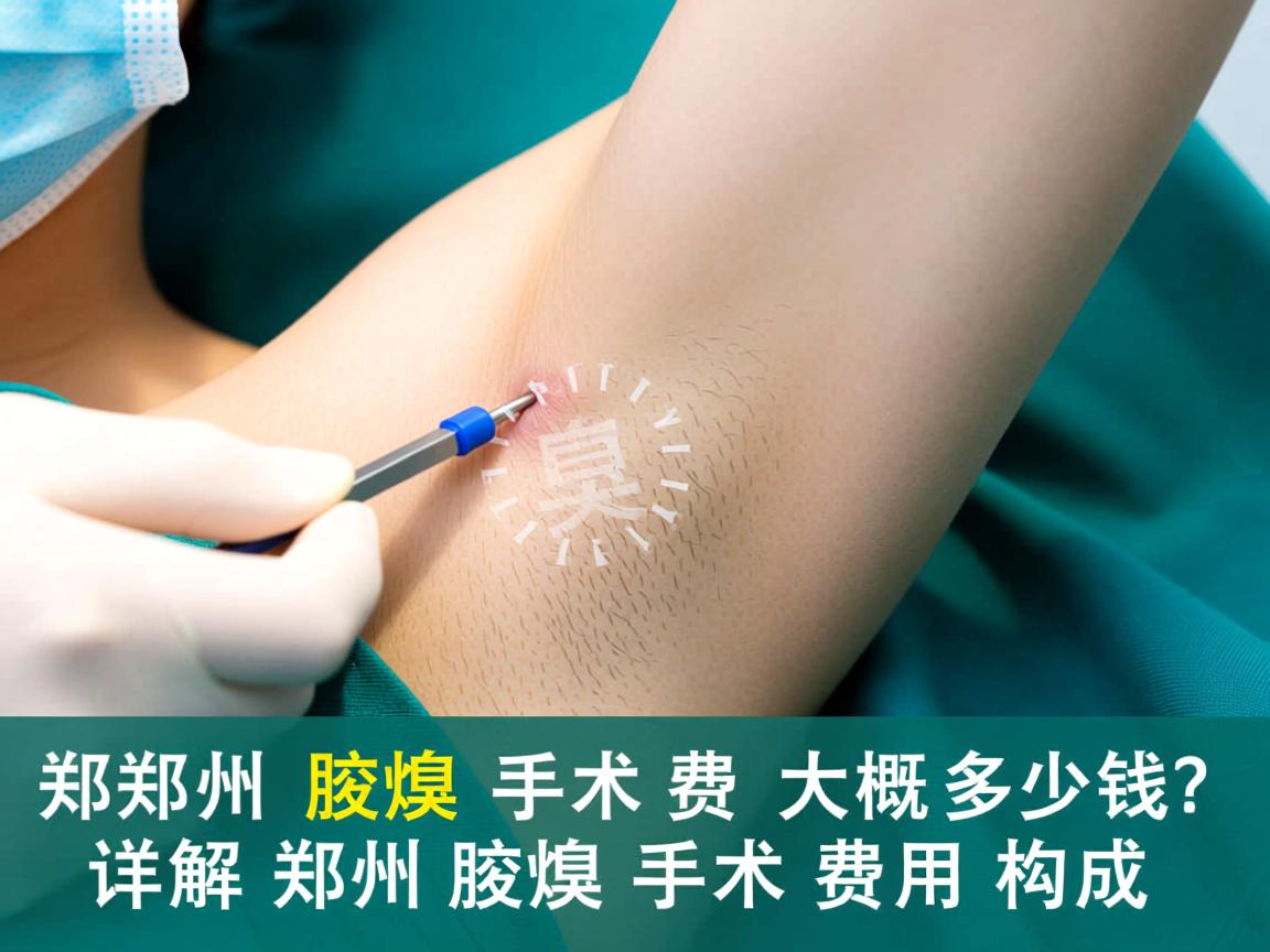 郑州腋臭手术费大概多少钱？详解郑州腋臭手术费用构成