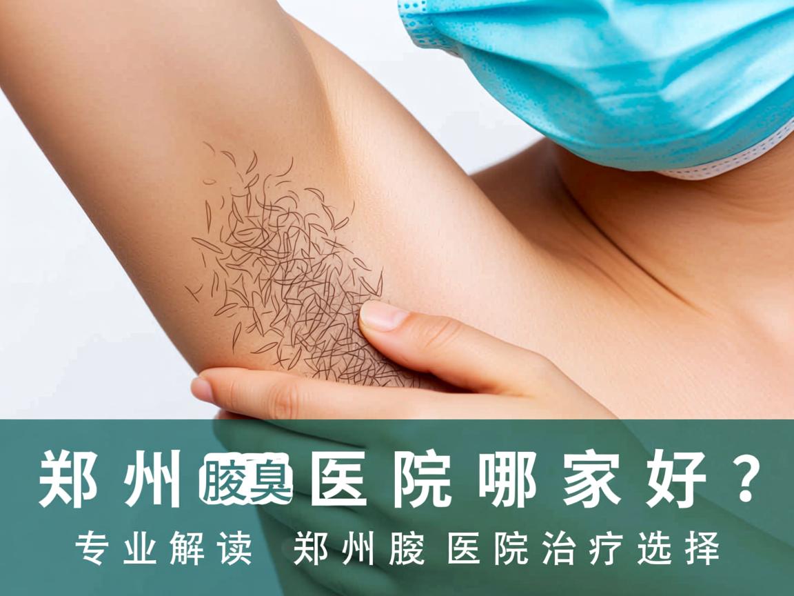 郑州腋臭医院哪家好？专业解读郑州腋臭医院治疗选择
