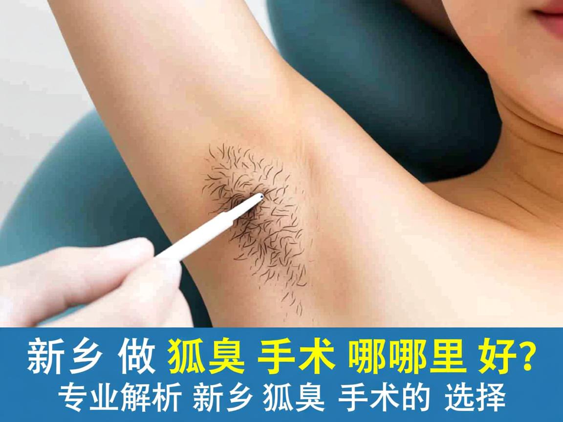 新乡做狐臭手术哪里好？专业解析新乡狐臭手术的选择