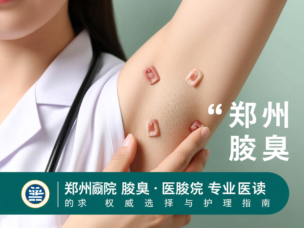 郑州腋臭医院专业解读，郑州腋臭医院的权威选择与护理指南