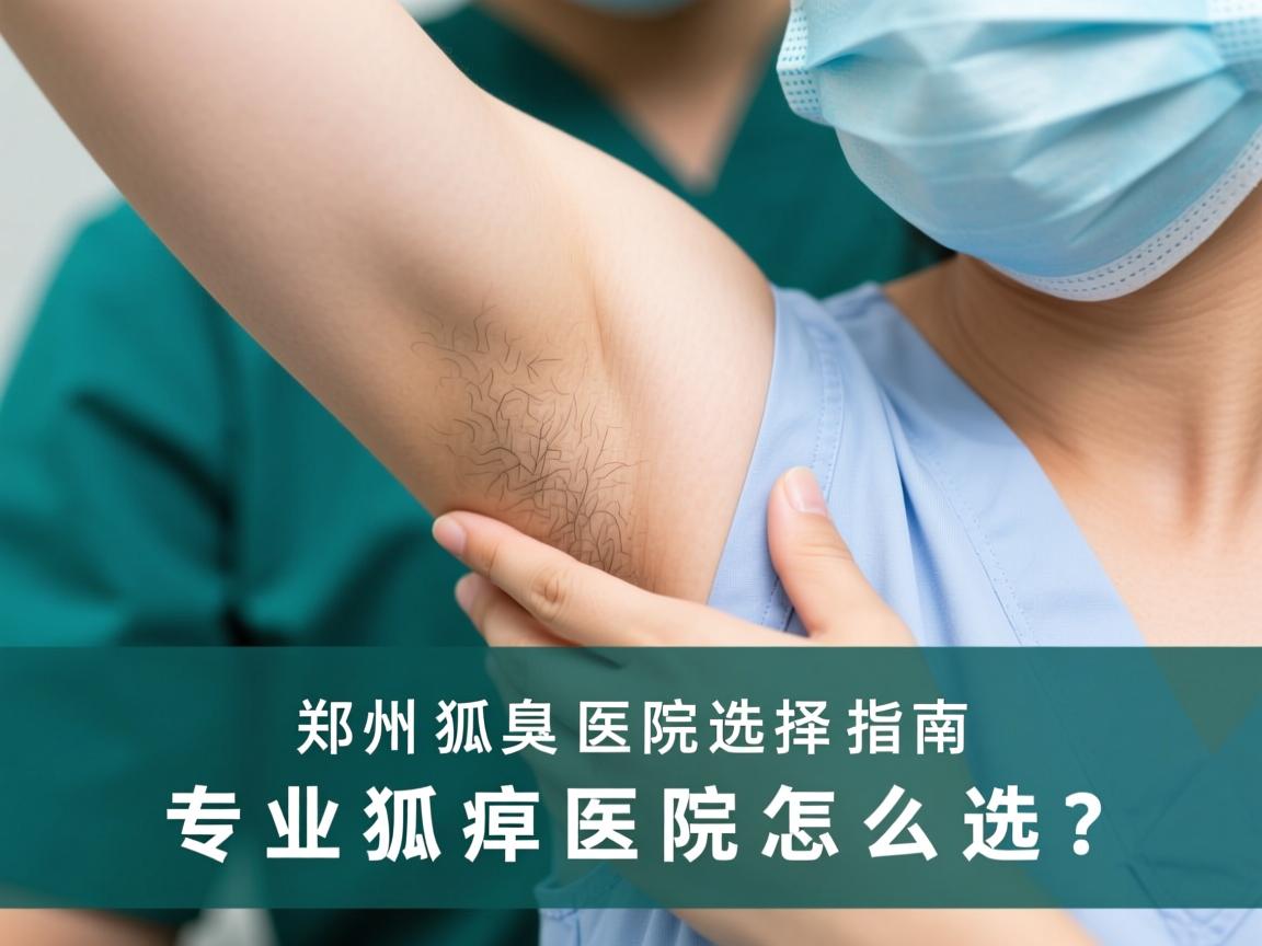 郑州狐臭医院选择指南，专业狐臭医院怎么选？