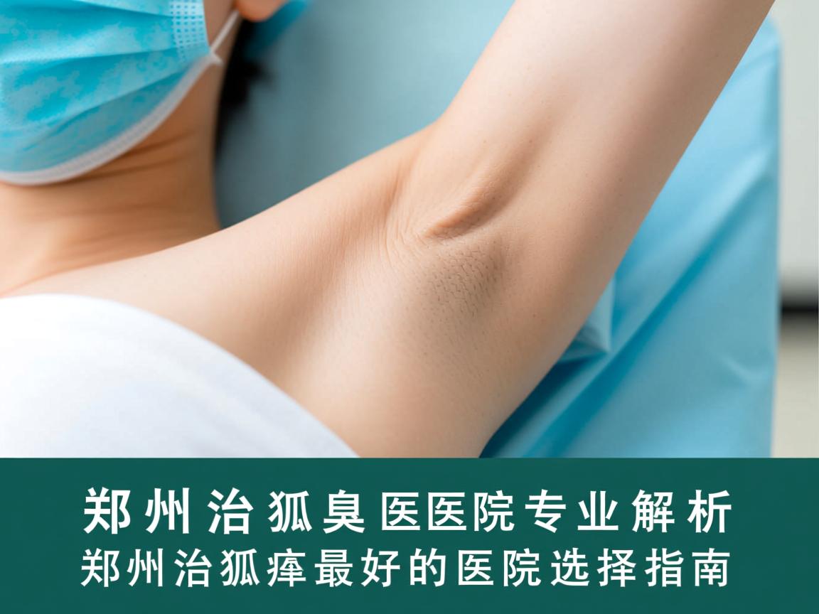 郑州治狐臭医院专业解析，郑州治狐臭最好的医院选择指南