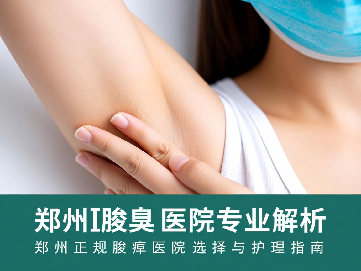 郑州腋臭医院专业解析，郑州正规腋臭医院的选择与护理指南