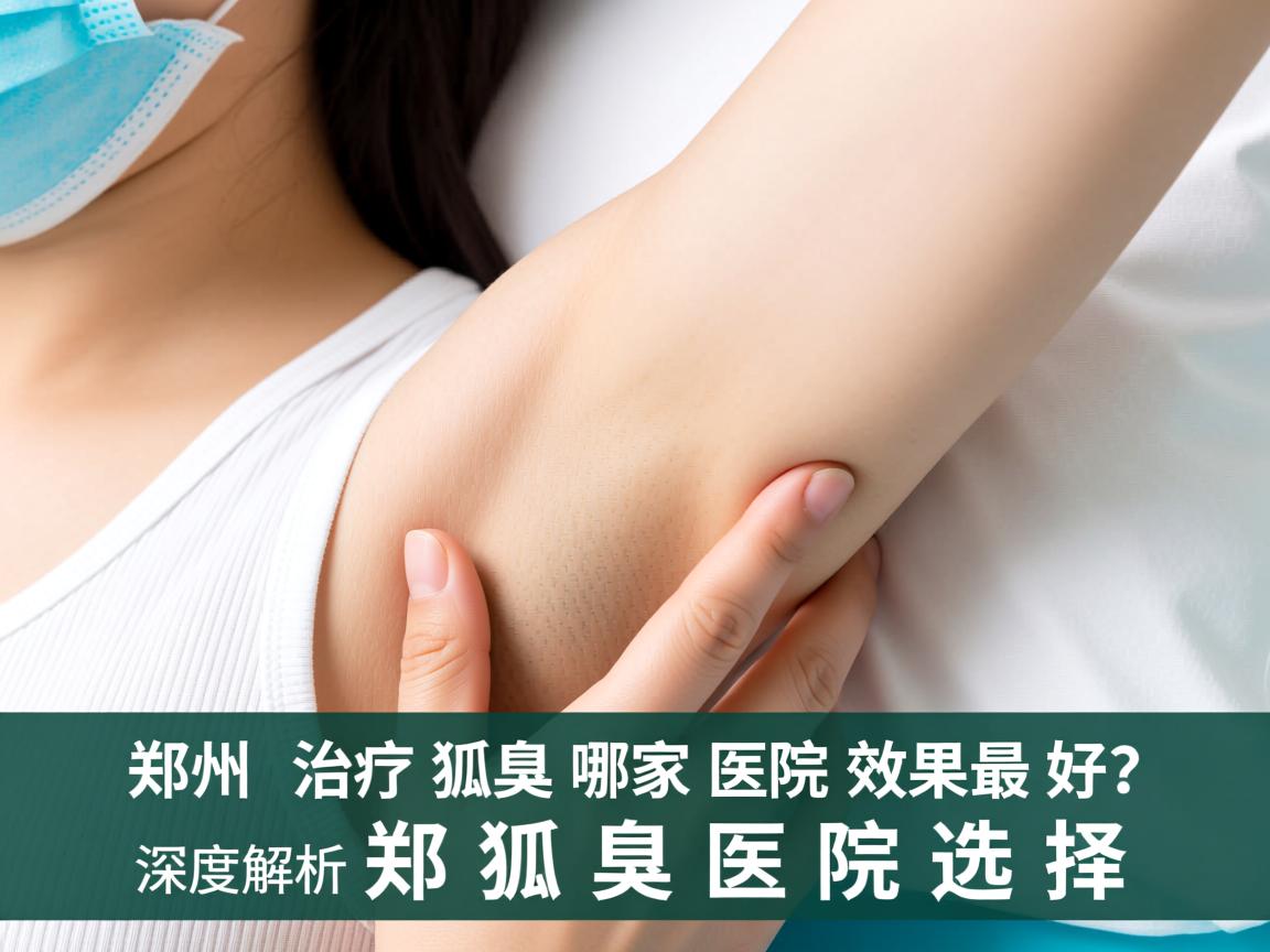 郑州治疗狐臭哪家医院效果最好？深度解析郑州狐臭医院选择