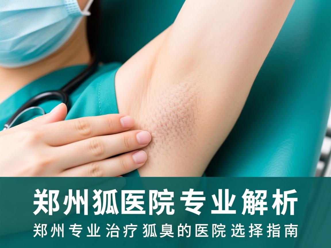 郑州狐臭医院专业解析，郑州专业治疗狐臭的医院选择指南