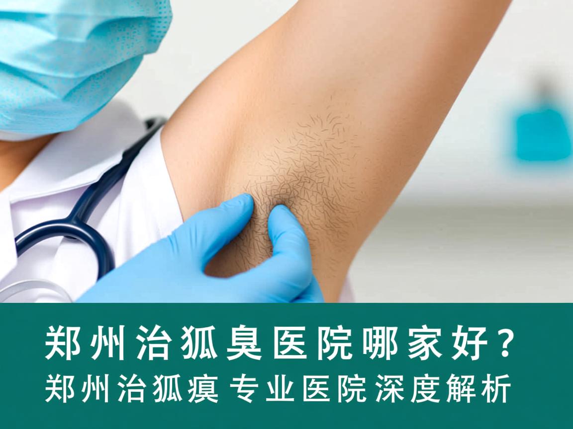 郑州治狐臭医院哪家好？郑州治狐臭专业医院深度解析