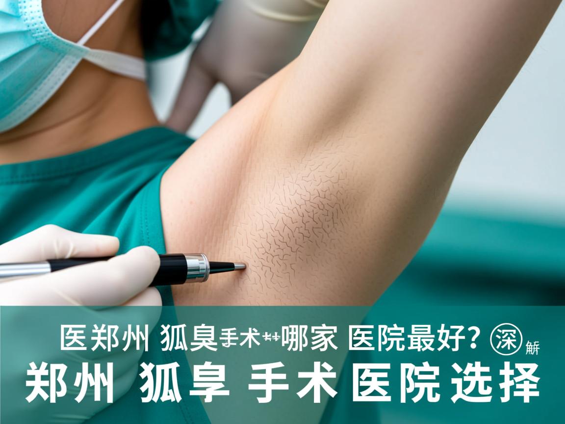 郑州狐臭手术哪家医院最好?深度解析郑州狐臭手术医院选择 郑州狐臭手术哪家医院最好?深度解析郑州狐臭手术医院选择
