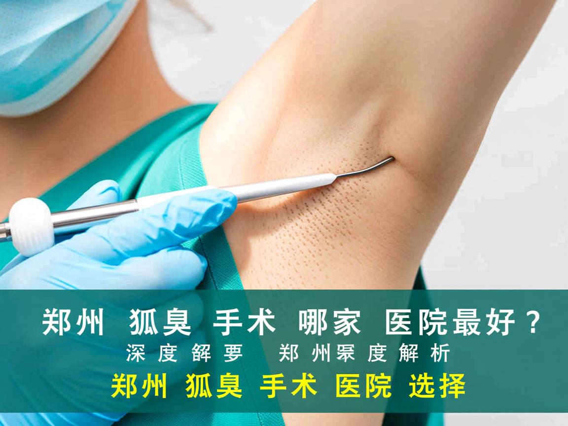 郑州狐臭手术哪家医院最好?深度解析郑州狐臭手术医院选择 郑州狐臭手术哪家医院最好?深度解析郑州狐臭手术医院选择