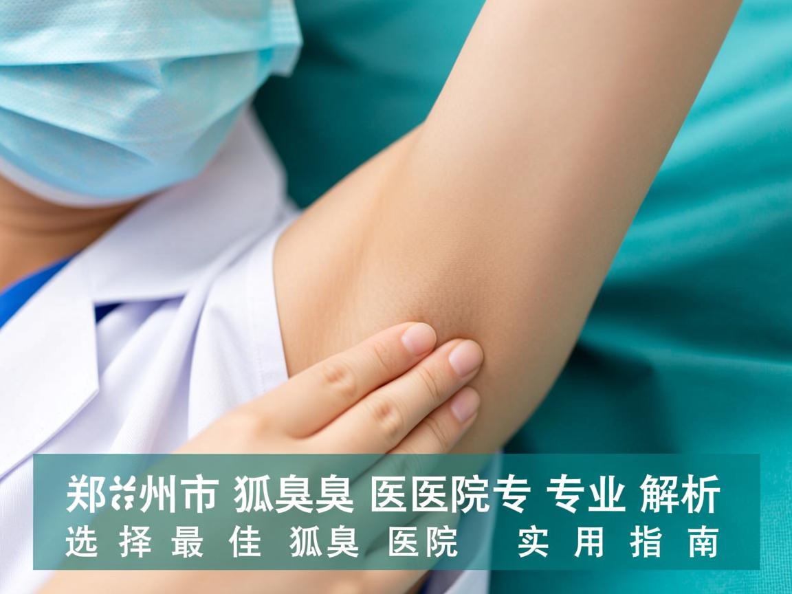 郑州市狐臭医院专业解析,选择最佳狐臭医院的实用指南 郑州市狐臭医院专业解析,选择最佳狐臭医院的实用指南