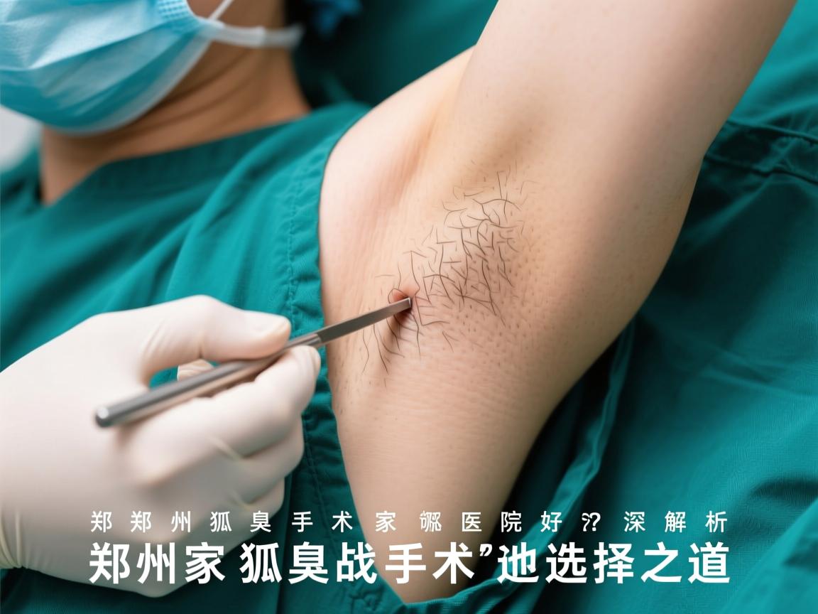 郑州狐臭手术哪家医院好？深度解析郑州狐臭手术的选择之道
