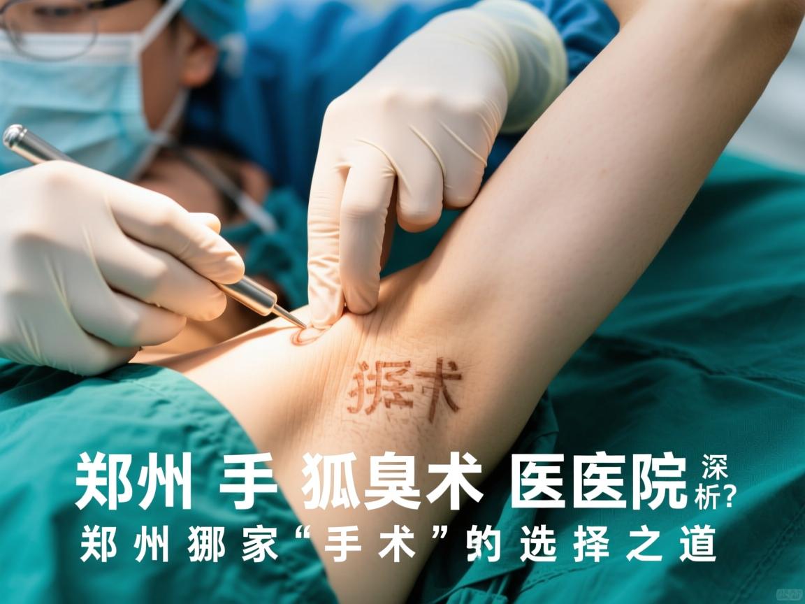 郑州狐臭手术哪家医院好？深度解析郑州狐臭手术的选择之道
