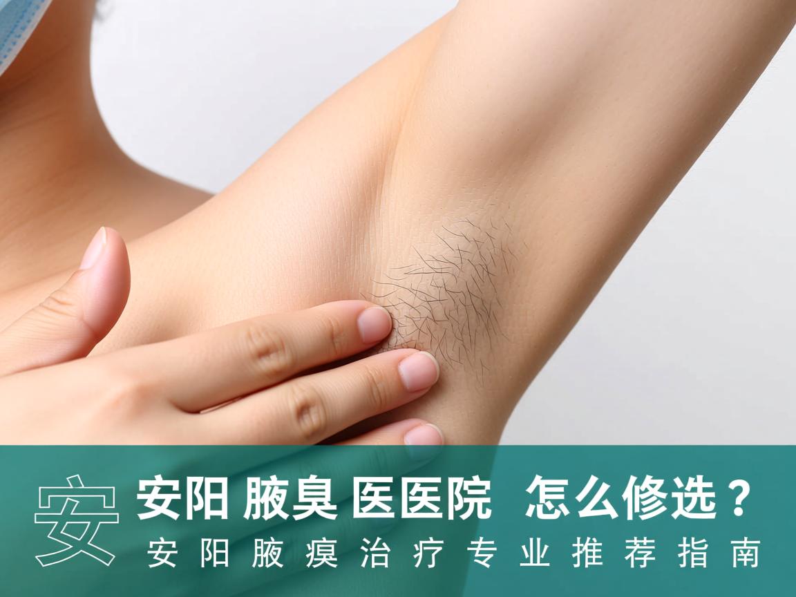 安阳腋臭医院怎么选？安阳腋臭治疗专业推荐指南