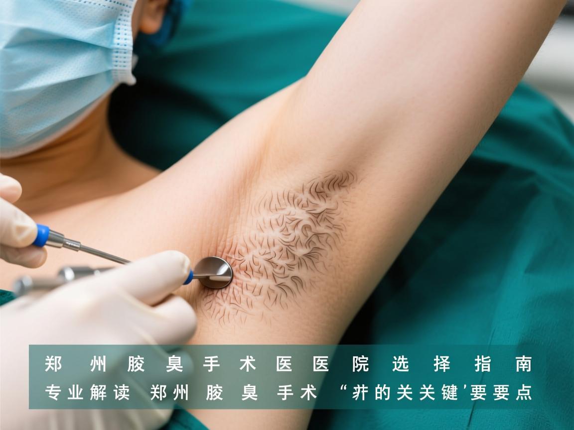 郑州腋臭手术医院选择指南，专业解读郑州腋臭手术的关键要点
