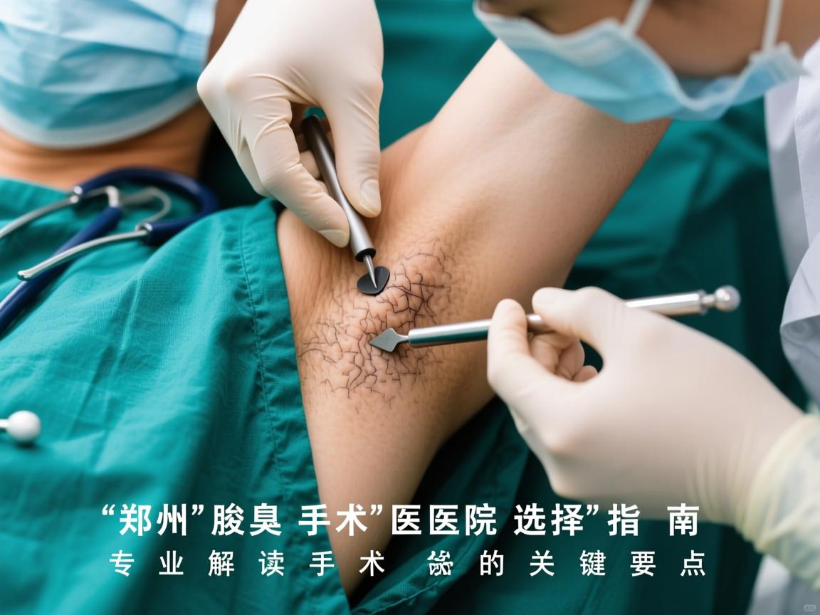 郑州腋臭手术医院选择指南，专业解读郑州腋臭手术的关键要点