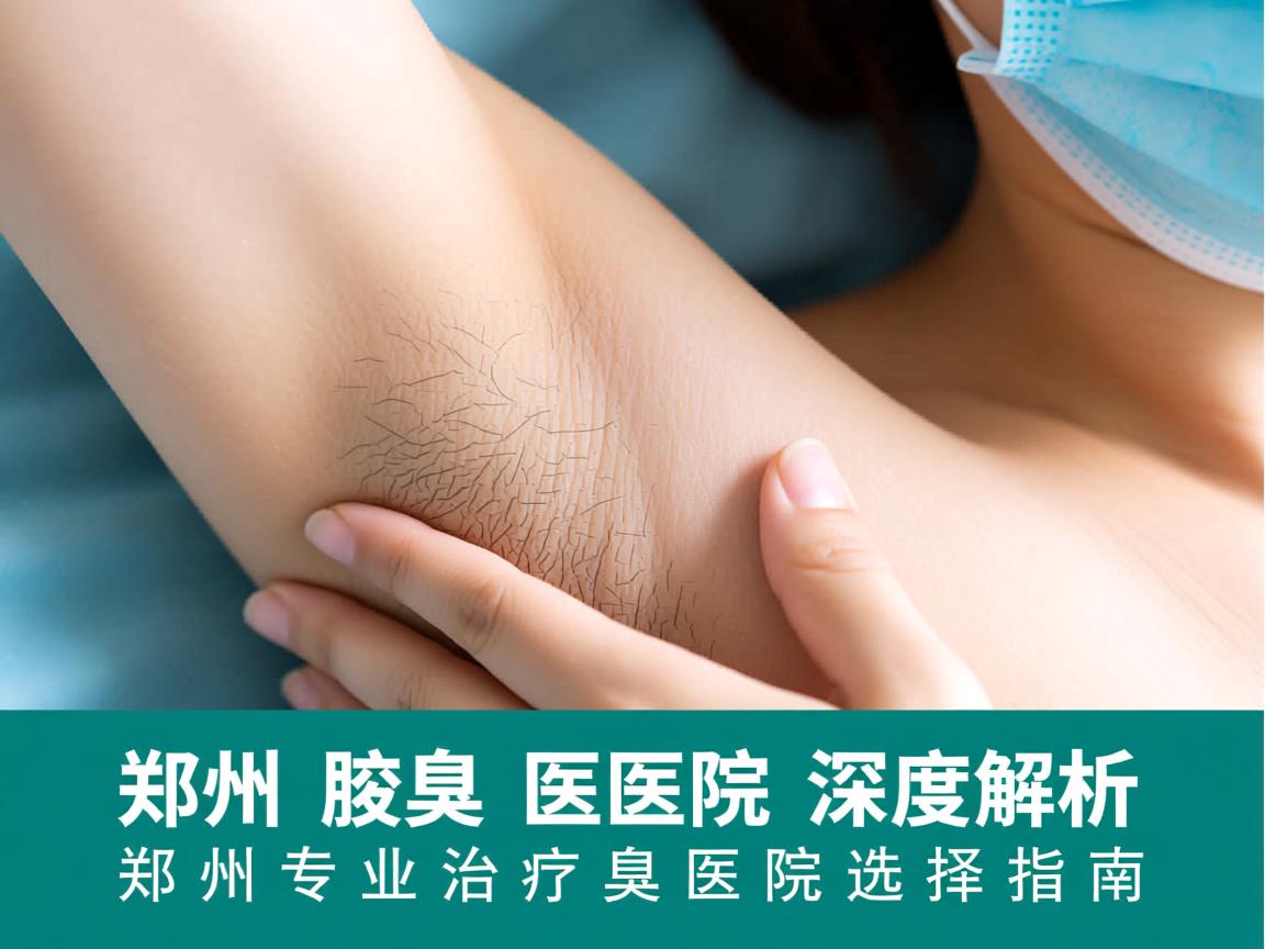 郑州腋臭医院深度解析，郑州专业治疗腋臭的医院选择指南